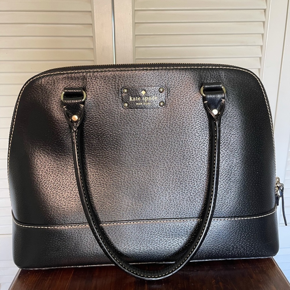 Kate Spade Black Handbag Leather